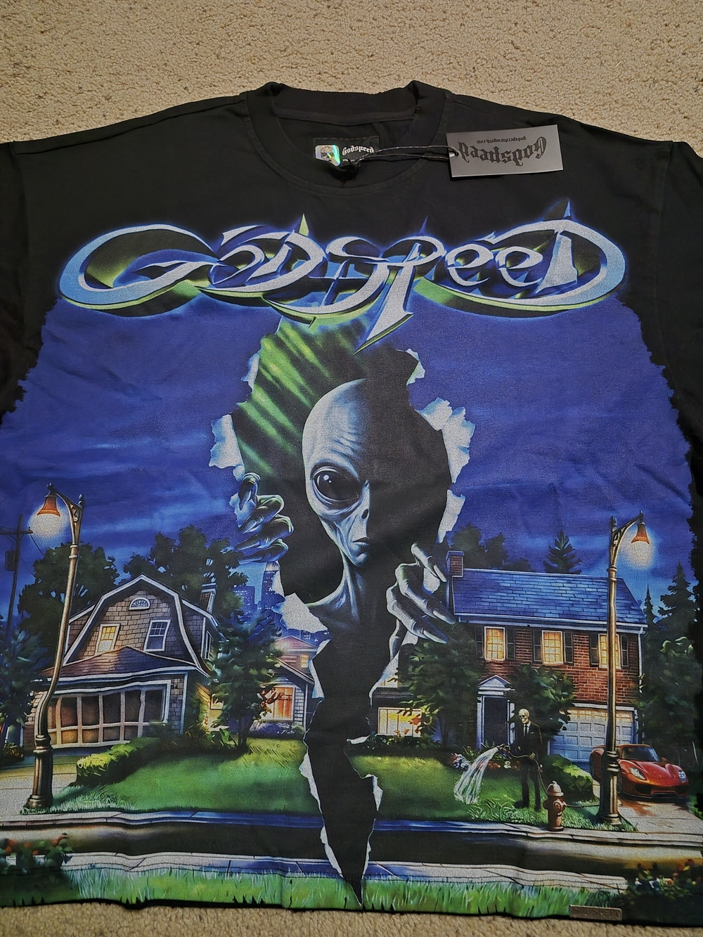 Godspeed Neighborhood Watch Tee